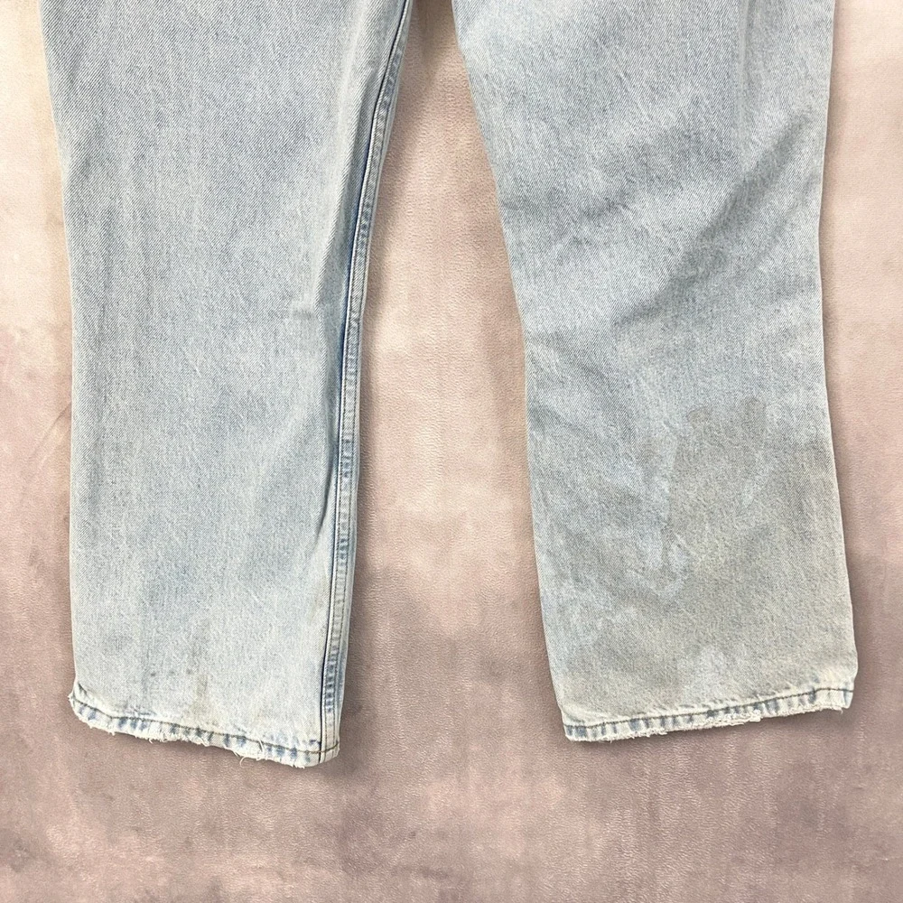 FRAME Le High N Tight Crop Mini Boot Jeans Womens 28 Distressed Grunge Indie
